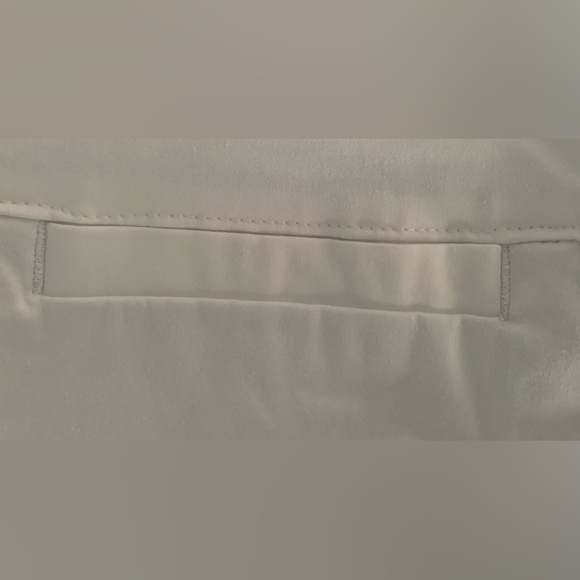 White Lee Style Up Pull On Dress Pants. Size 4 Petite - Picture 10 of 16
